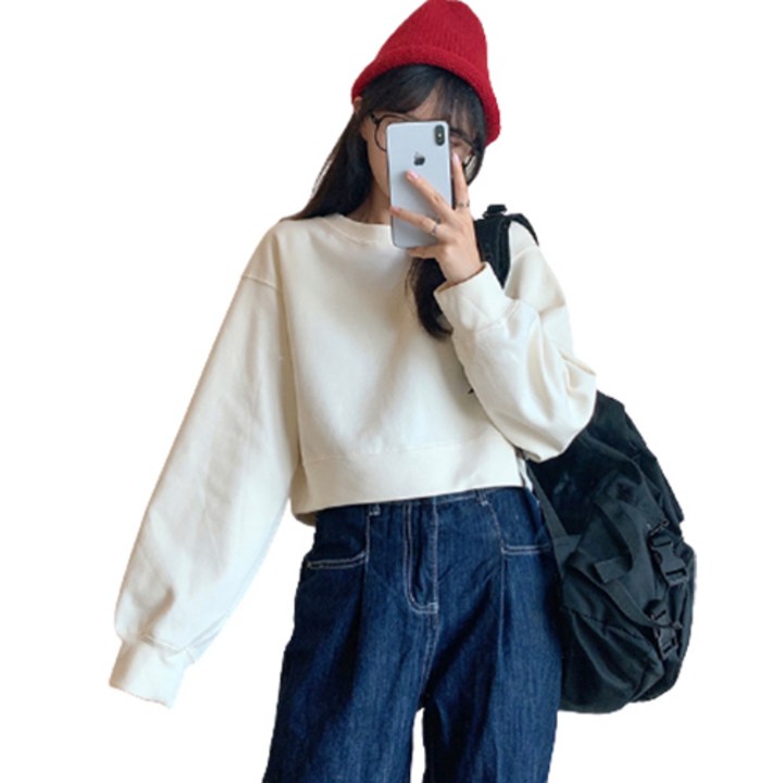 러블로어 얼리스프링 비비드 숏 맨투맨