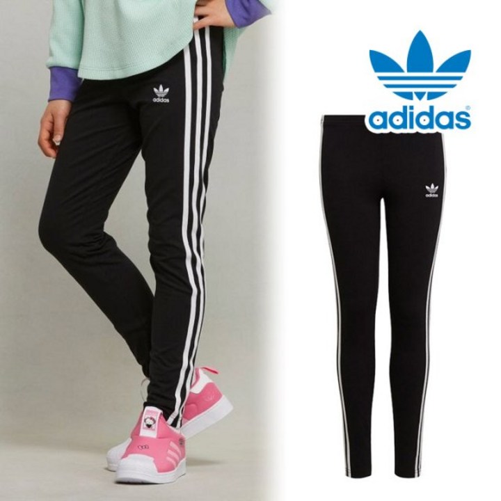 아디다스 키즈 주니어 레깅스 타이즈