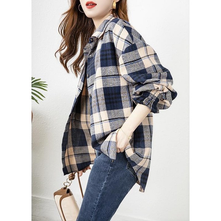 PETITBATH 베이직 슬림핏 긴팔 셔츠