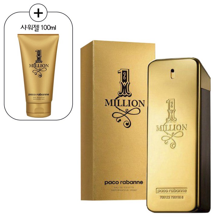 파코라반 원밀리언 EDT 100ml + 샤워젤 100ml 세트