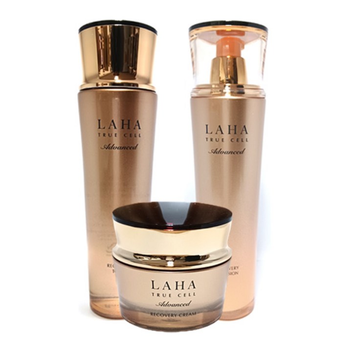 [LAHA] 이자녹스 라하 트루셀 어드밴스드 기초세트  3종[토너+에멀젼+크림]