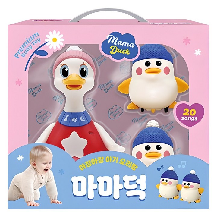 블루래빗 아장아장 아기 오리랑 마마덕