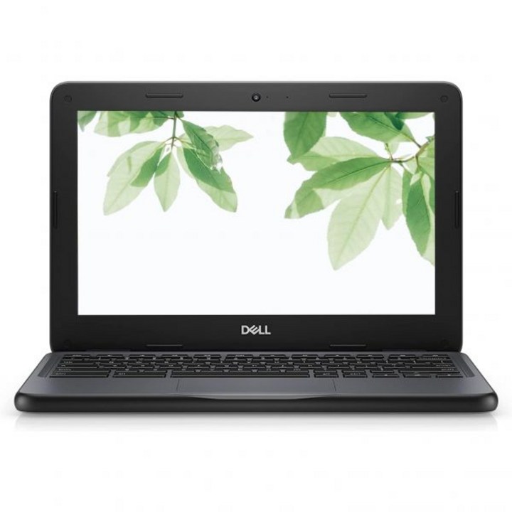 Dell 11인치 HD 터치스크린 크롬북, 인텔 셀러론 N 프로세서 최대 2.47GHz, 4GB 램, 32GB SSD, HDMI, 초고속 WiFi, 크롬 OS, 파스텔 블랙(갱