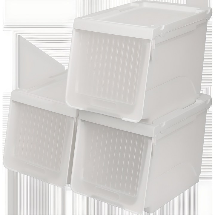 올유리빙 슬라이딩 리빙박스 높은형 투명창