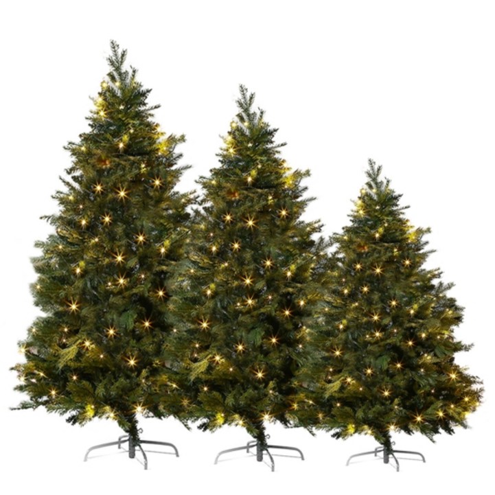 크리스마스트리전나무 별나무 전나무 감성트리 LED전구 세트 6종