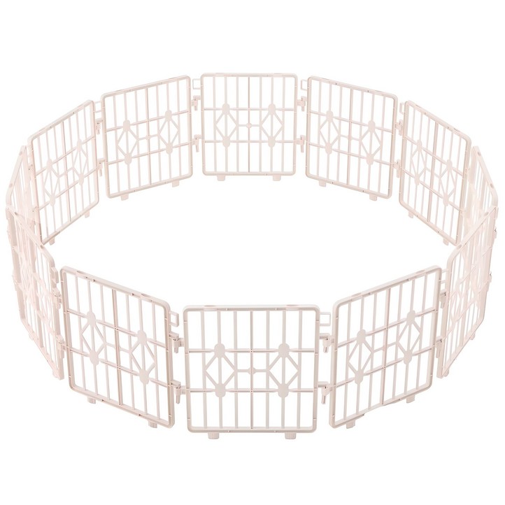 탐사 반려동물 분리형 울타리 펜스 12pcs