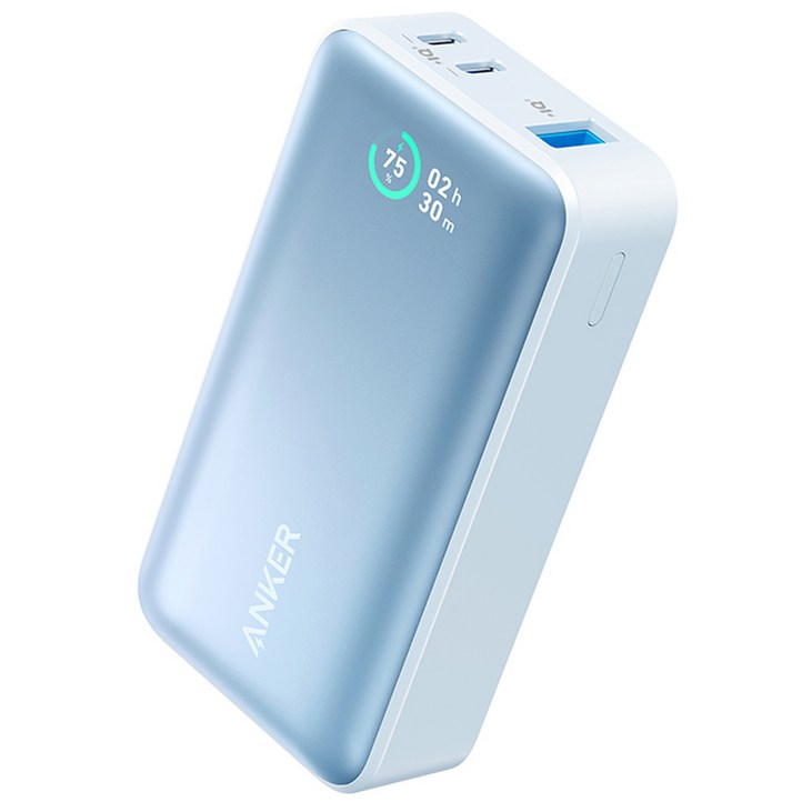 앤커 533 파워코어 30W 보조배터리 10000mAh C타입, A1256H31, 블루