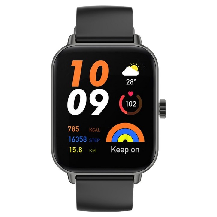 젤리타이거 통화가능 스마트워치 JELLYWATCH10, 블랙, 46mm, GPS  블루투스