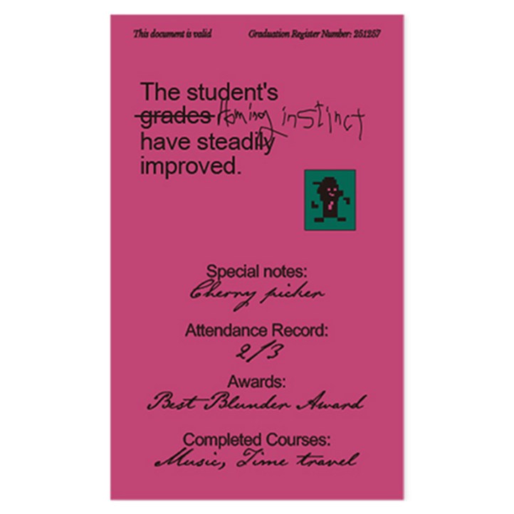 모노라이크 오디너리 데이즈 PVC 핸디 노트 02 Student