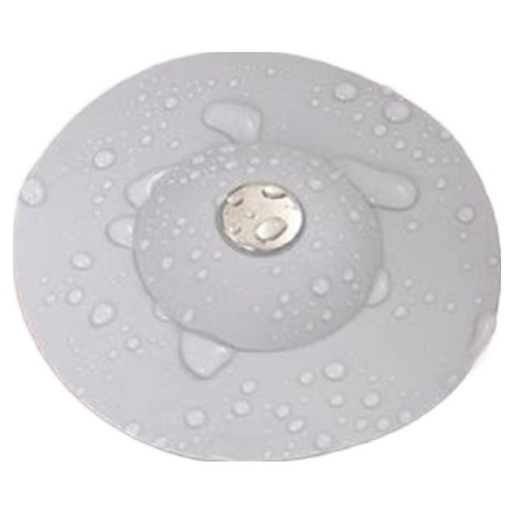 withWIN 원터치 세면대 배수구 캡 2p, 그레이