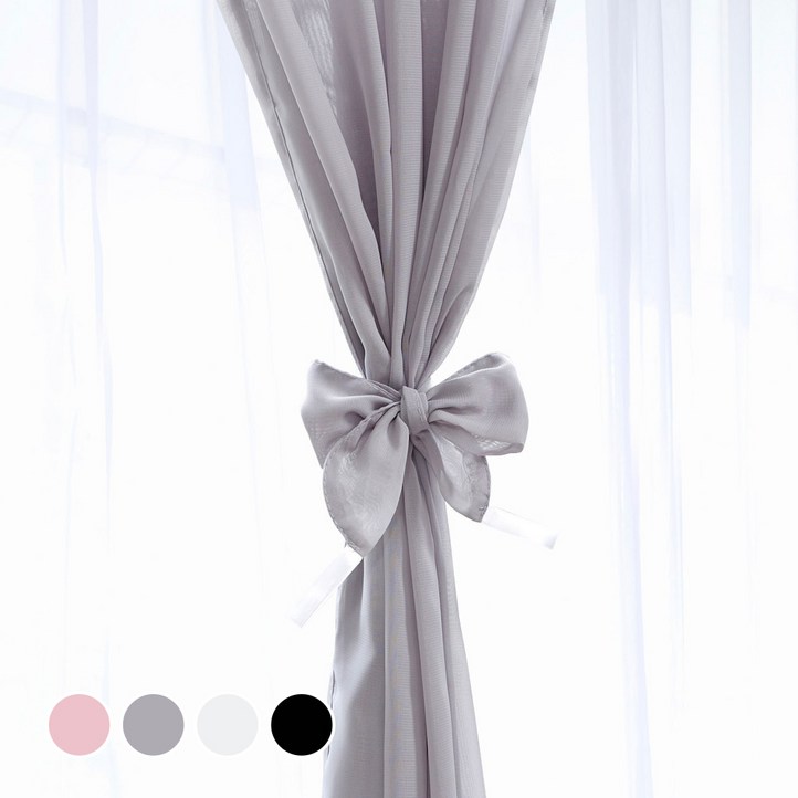 데일리 네추럴 쉬폰 커튼