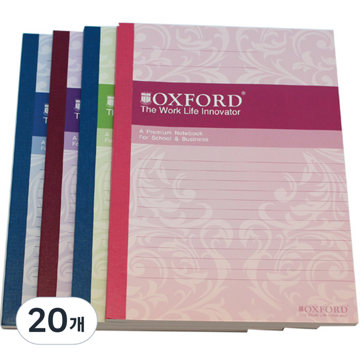 OXFORD 잘펴지는 유선노트 A4 80매