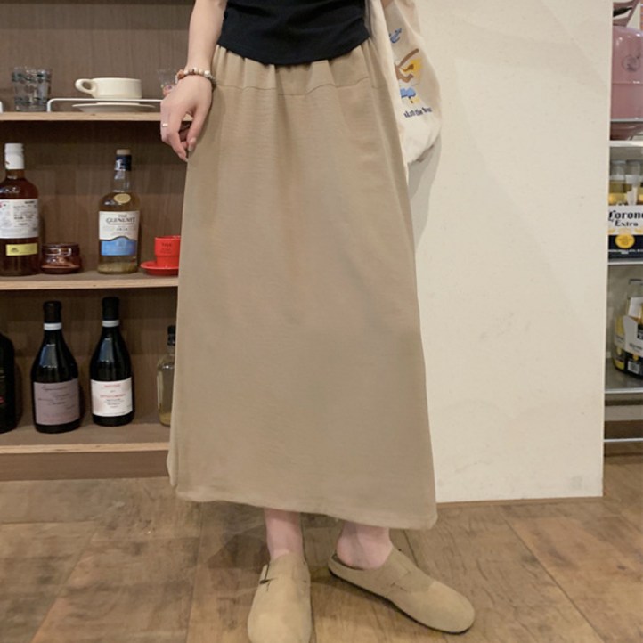 포플러앤씨 여성용 빌로우 8부 치마바지 P25SMP052913