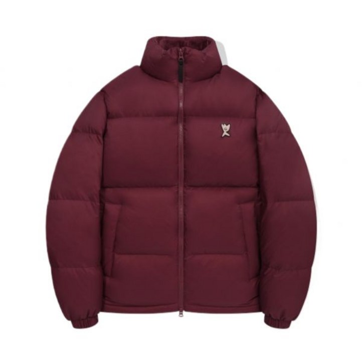 와키윌리 WACKY WILLY 솔리드 다운 퍼핀 숏푸퍼 버건디 146631