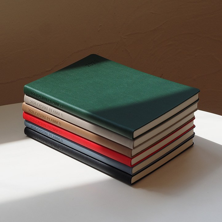 프랭클린플래너 26년 캐주얼플래너 1W25절 위클리2면1주 다이어리 6컬러 LOGROG