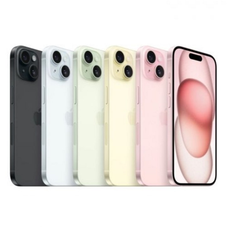 애플 아이폰 15 128GB 공기계 중고폰 자급제폰 리퍼폰 A3090, 핑크, 128GB