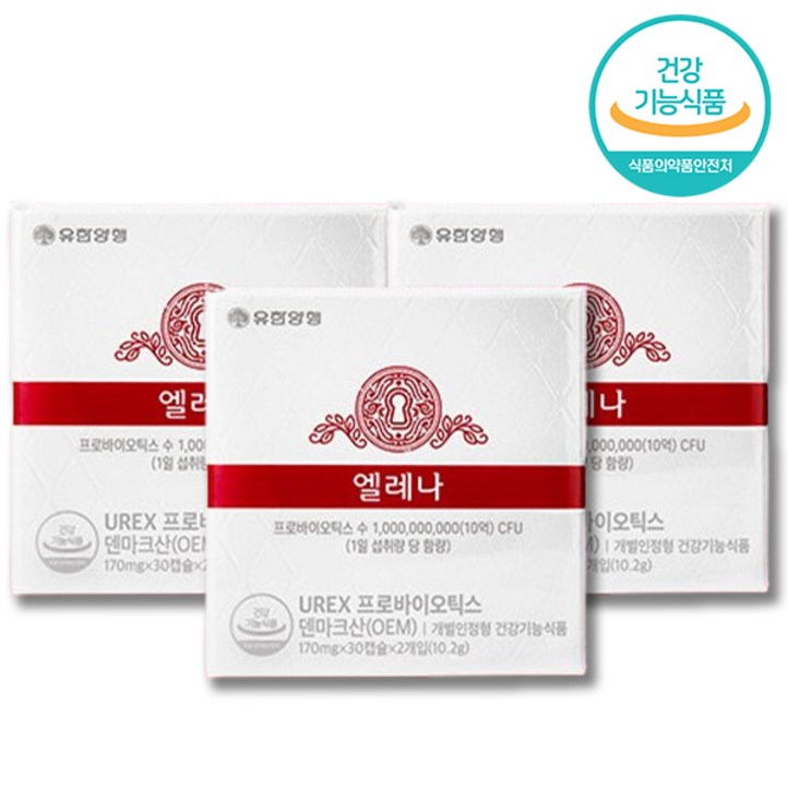 유한양행 엘레나 UREX 프로바이오틱스 유산균, 180정, 1개