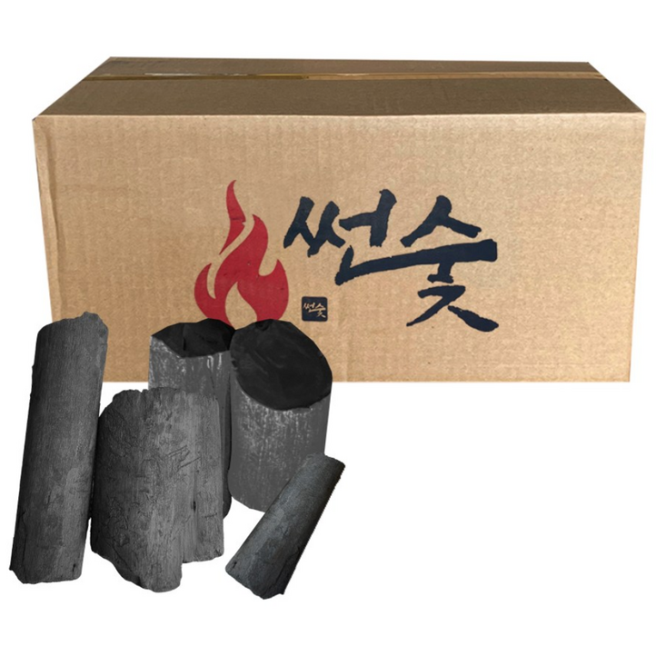 썬 숯 검탄 구이용 숯 참숯