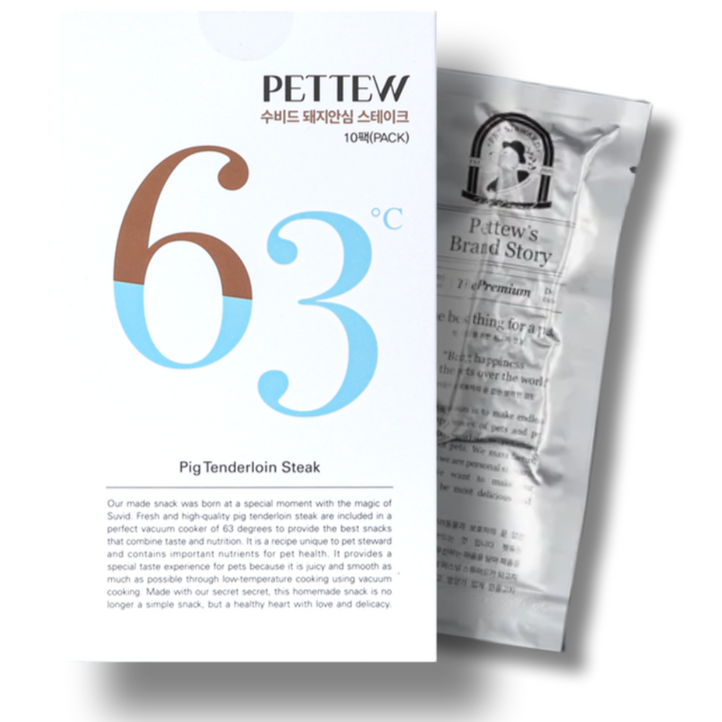 펫스튜어드 프리미엄 저지방 강아지 고양이 수제 간식 수비드 닭안심 스테이크 4상자, 4박스