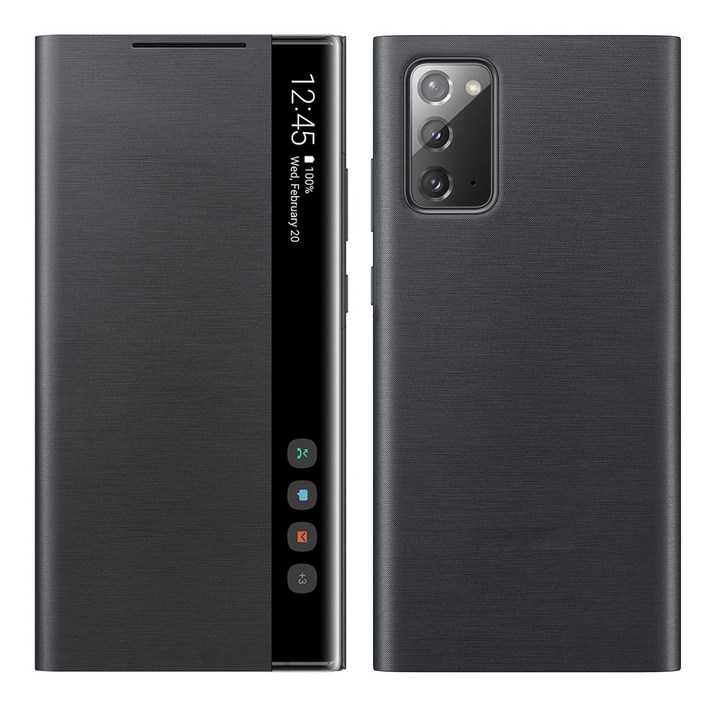 FOXON 갤럭시 노트20노트20 울트라 스마트 클리어뷰 커버 케이스 호환 Galaxy Note 20Ultra 5G 케이스