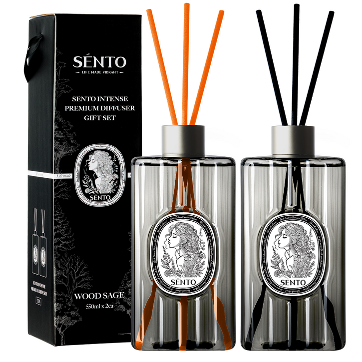 센토 인텐스 프리미엄 대용량 디퓨저 550ml, 우드세이지, 2개