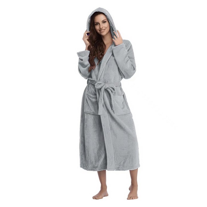 여성용 소프트터치 극세사 샤워가운 M