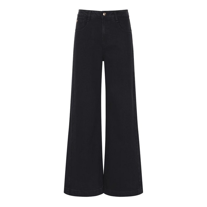 게스 여성용 뉴 와이드 스판 팬츠 사계절용 YO3D0175