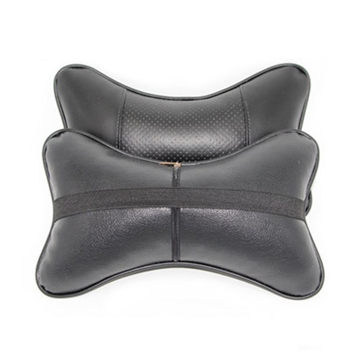 스프렉스 차량용 양면 가죽 미니 목쿠션 CS3005 2p