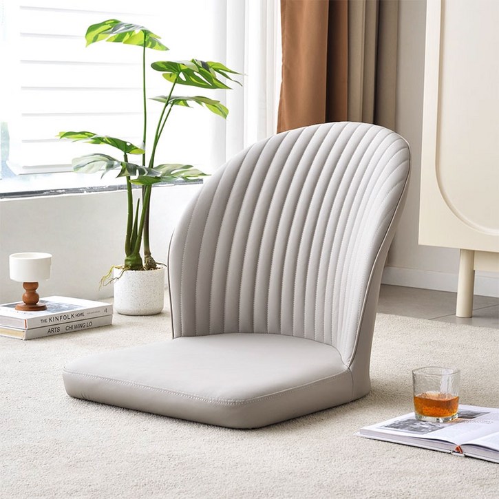 New World 천1인소파 5단 조절등받이 좌식의자 분리식 침대겸용 부드럽고 편안하다 201, 1개, 회색