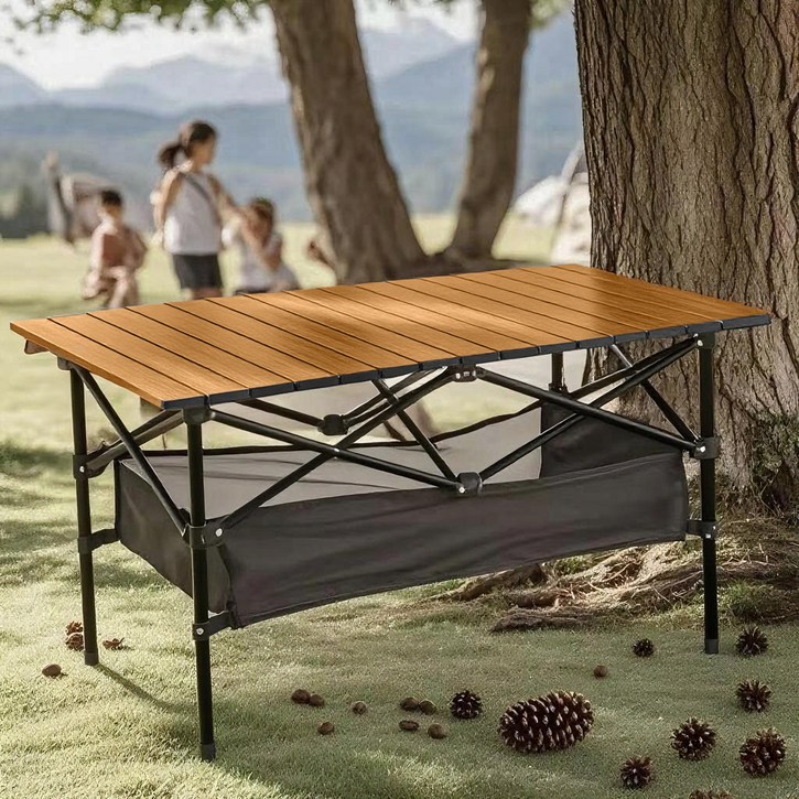 크크라이프 알루미늄 디럭스 롤 캠핑 테이블