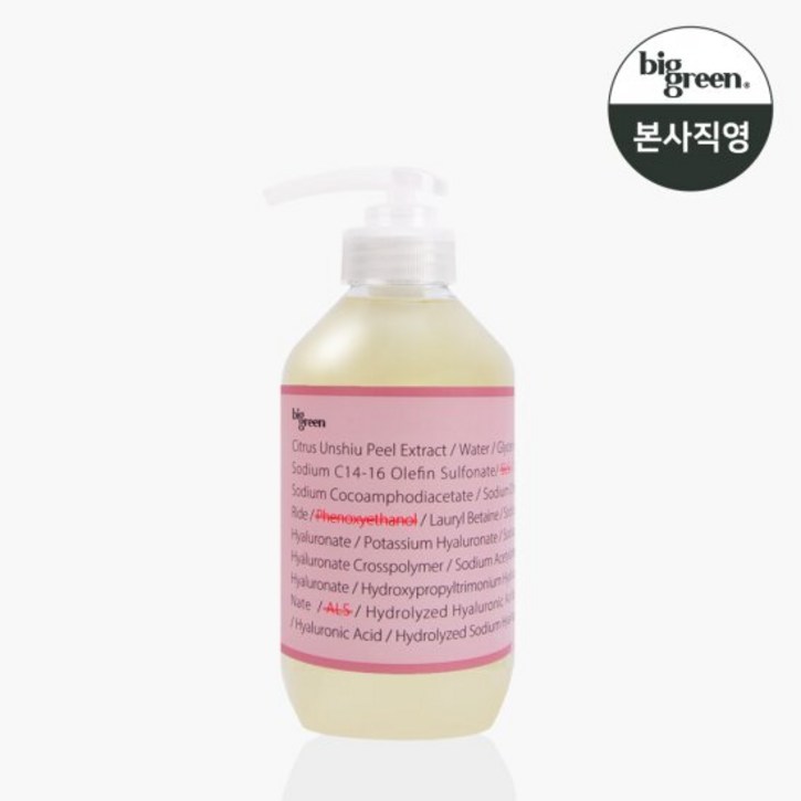 빅그린 임산부 바디워시 500ml