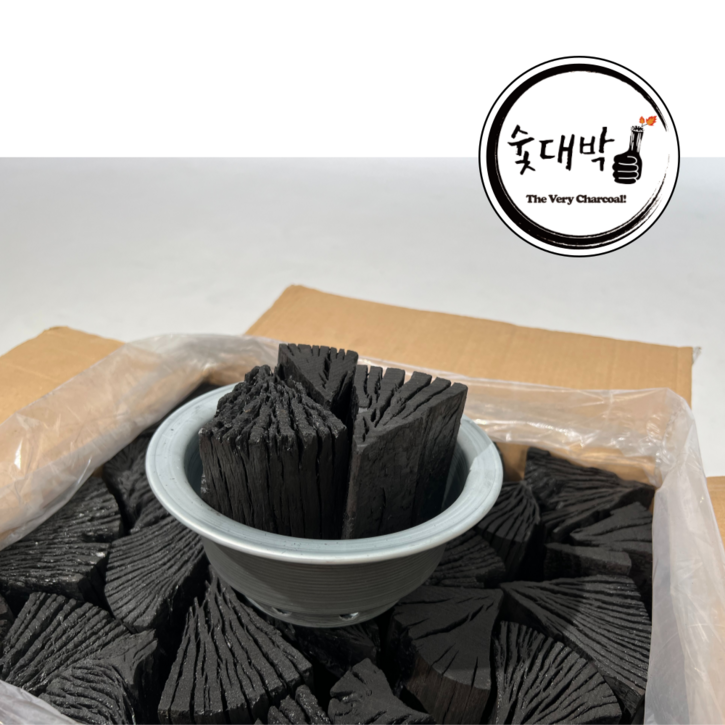 숯대박 3단숯 WOOD CHARCOAL 바베큐 참숯 20kg, 1개, 20kg