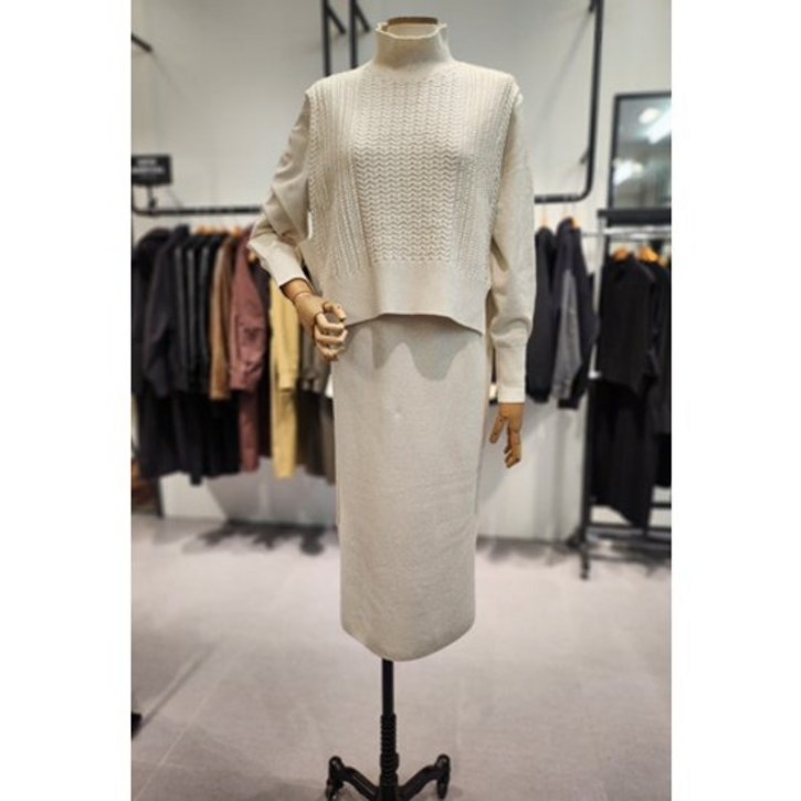 코데즈컴바인 (CJD-KO002WA) 케이블 베스트 원피스 세트 897998