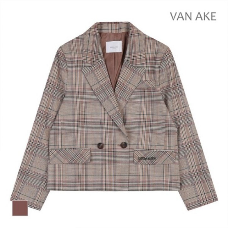 반에이크 체크패턴디자인 자켓VB2YJKQ405Z