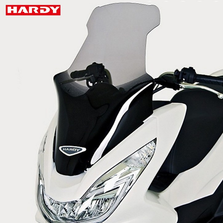ab HARDY 오토바이 바이크 혼다 PCX125 윈드스크린 2014-2017 스모크, 1개