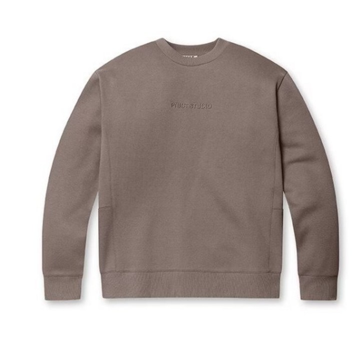 공용 PRJCT 플리스 맨투맨 EYE4TR3811