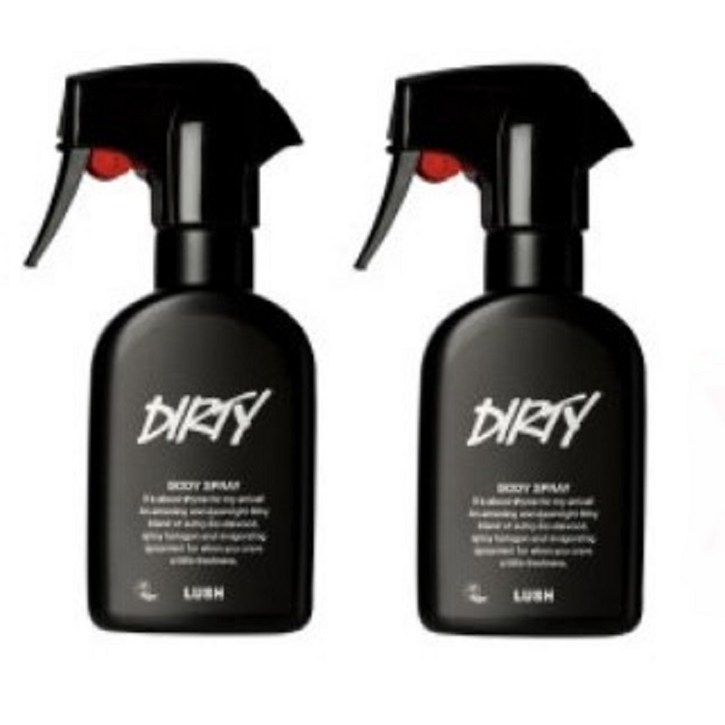 [영국무료배송] 영국 러쉬 더티 200ml 바디 스프레이 2개 LUSH DIRTY BODY SPRAY X 2개