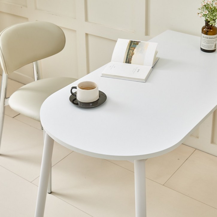 반타원식탁테이블 1000X600 반달형 반원형 DIY식탁