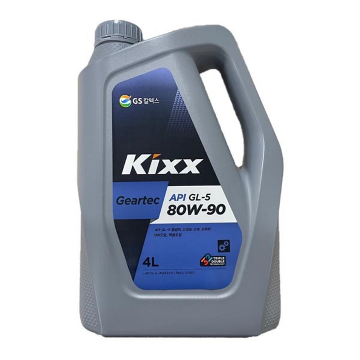 오일마트 킥스 KIXX GL-5 80W90 4리터 리어액슬 기어오일