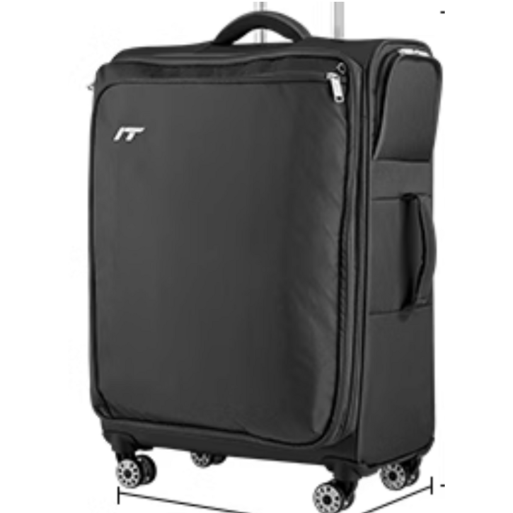 화물용 28인치 블랙 영국 it Luggage 초경량 캐리어 옥스포드 패브릭 소프트