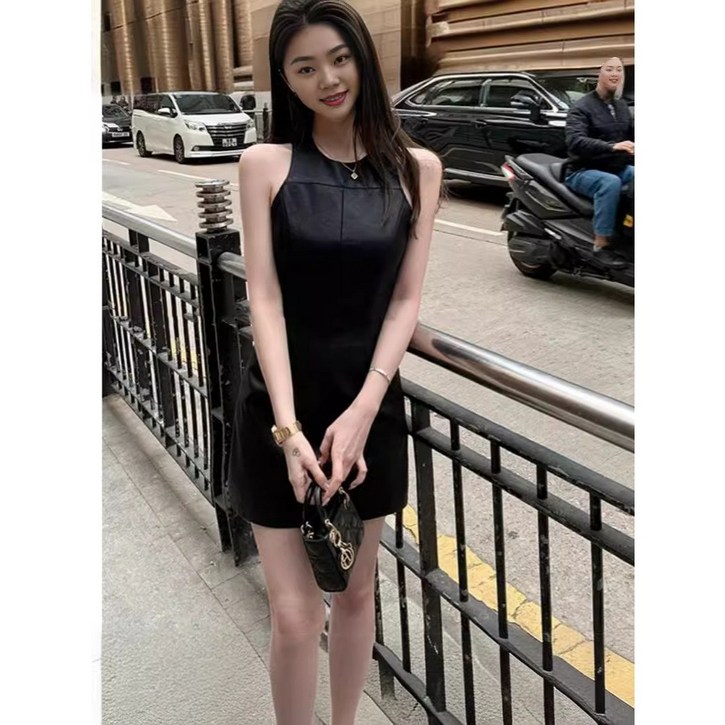 HS 스웨이드 미니 원피스 민소매 원피스 HS 스웨이드 미니 원피스 민소매 원피스