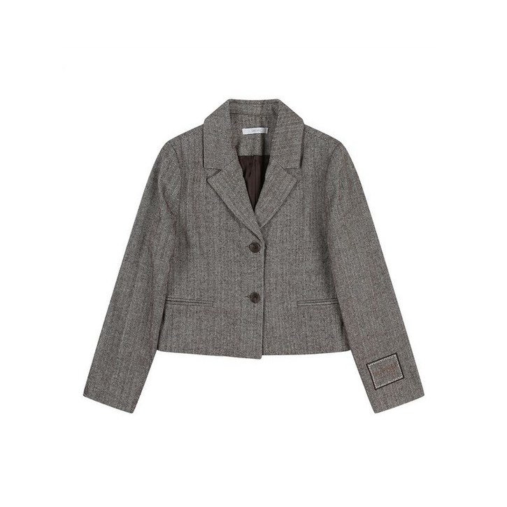 반에이크 헤링본 패턴자켓 VB2ZJKQ301Z