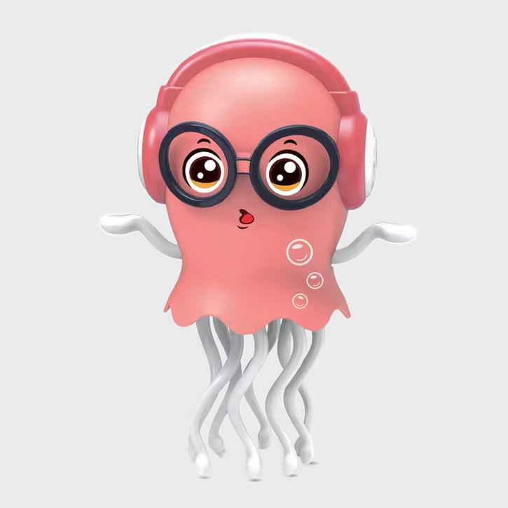 춤추는 문어 대왕 문어 토이 댄싱인형 움직이는 인형 장난감 뮤직 댄스 배틀 음악 움파둠파