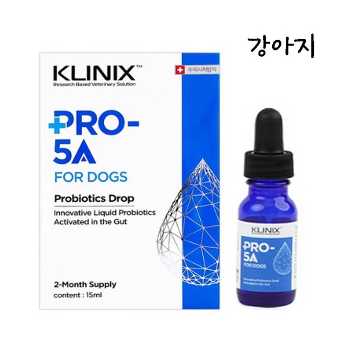 클리닉스 PRO 5A 독 15ml - 액상LIVE유산균 KLINIX 프로파이브에이, 1개