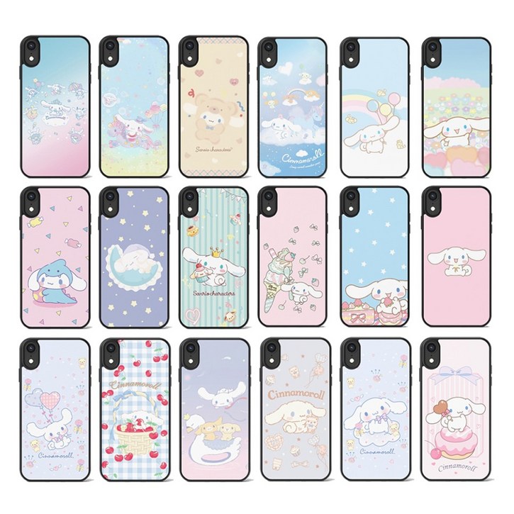갤럭시S8플러스 시나모롤 범퍼 케이스 귀여운 산리오 케이스