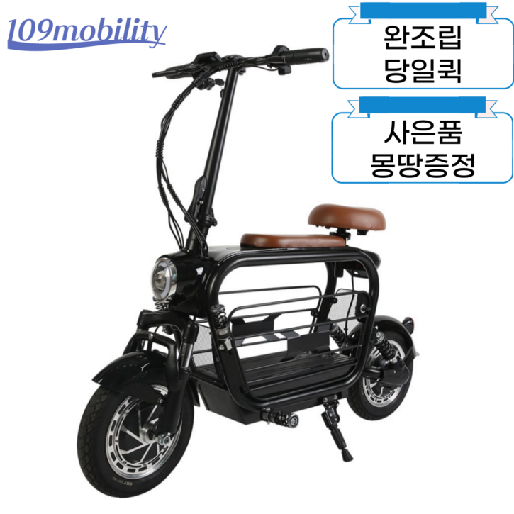 [완조립퀵] 아이휠 미니비 포니 48V 20Ah 유아/애견탑승 듀얼모터 미니전동스쿠터