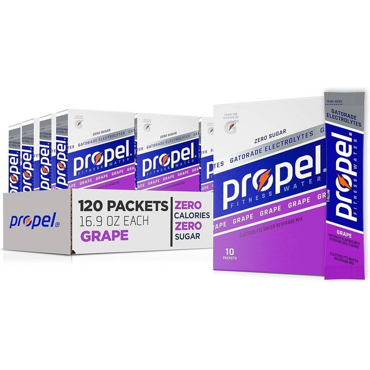 프로펠 전해질 파우더 포도맛 12팩 Propel 프로펠 전해질 파우더 포도맛 12팩 Propel