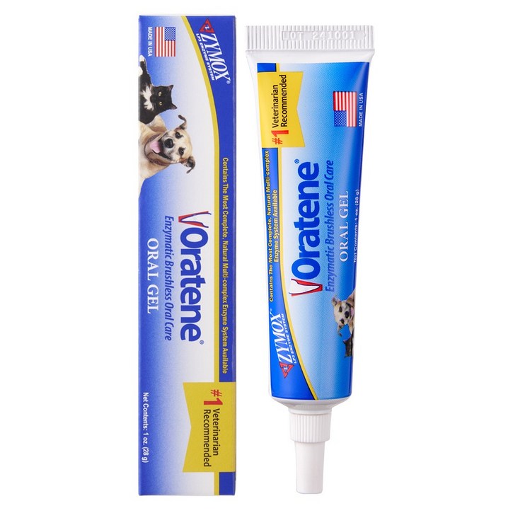오라틴 안티셉틱 오랄 젤 강아지 고양이 구강 관리 치약