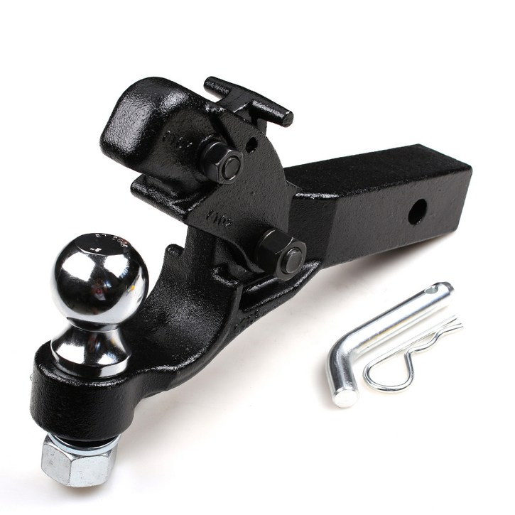 견인 볼 마운트 2인치 미국식 히치 리시버 50mm 세트 콜로라도 지프 장착