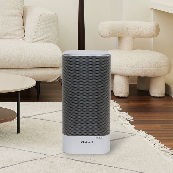 신일 PTC온풍기 저소음 가정용 사무실 전기히터 풀터치디스플레이